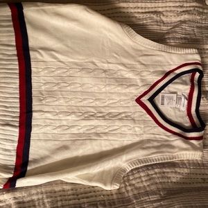 Selling Urban Outfitters sweater vest, size XL in cream color.